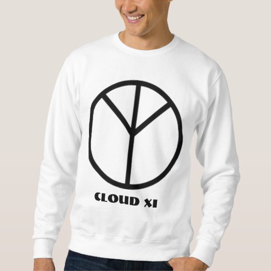 Sweatshirt Réflexion de paix (Devant)