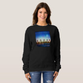 Sweatshirt Réflexion des garçons de rue arrière (Devant entier)
