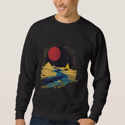Sweatshirt Refuser plus qu'une simple citation de River Mark (Devant)