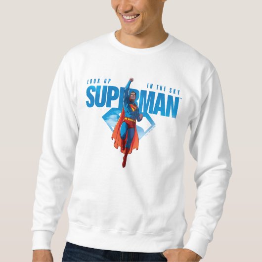 Sweatshirt Regarde ça, Superman (Devant)