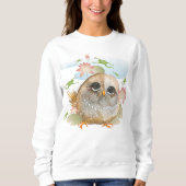 Sweatshirt REGARDER B4 U LEAP conception sur l'avant et l'arr (Devant)