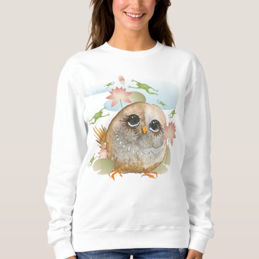 Sweatshirt REGARDER B4 U LEAP conception sur l'avant et l'arr (Devant)