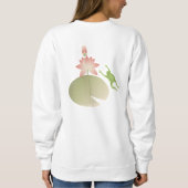 Sweatshirt REGARDER B4 U LEAP conception sur l'avant et l'arr (Dos)