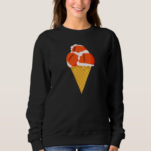 Sweatshirt Regby Triple Scoop Ice Cream Cone (Devant)