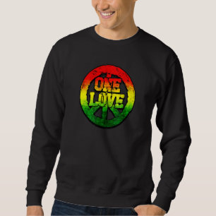 Sweatshirt Reggae Rastafari Rasta Jamaïque Reggaeton Rasta Pe