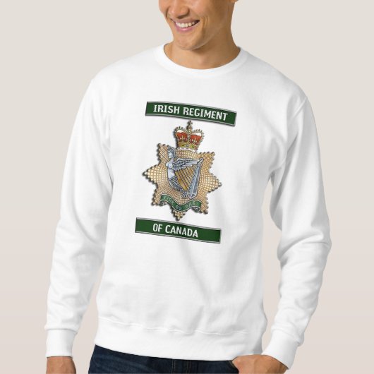 Sweatshirt Régiment irlandais Canada (Devant)