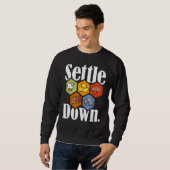 Sweatshirt Régler Bas Jeu De Table Nuit Les Colons Les Plus L (Devant entier)
