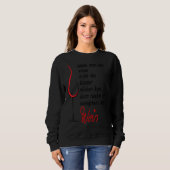 Sweatshirt Reichet Mir Den Wein, Ensemble De Vins (Devant entier)
