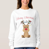 Sweatshirt Reindeer Joyeux Noël (Devant)