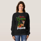 Sweatshirt Reindeer   Xmas Decorations Santa Reindeer Christm (Devant entier)