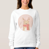 Sweatshirt Reinder de Noël (Devant)