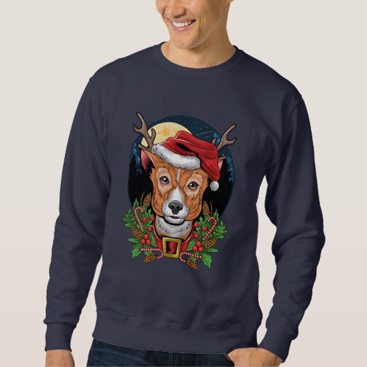 Sweatshirt Reinder de Noël (Devant)