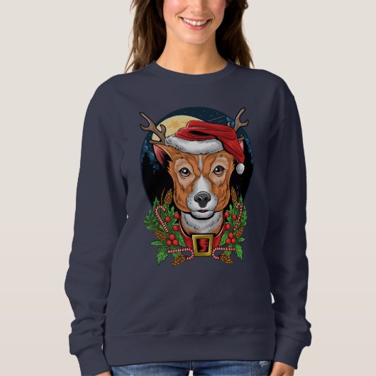 Sweatshirt Reinder de Noël (Devant)