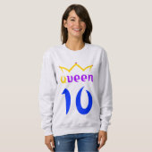Sweatshirt Reine 10 (Devant entier)