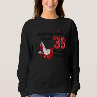 Sweatshirt Reine Anniversaire Chapitre 35 Fabuleux et béni po