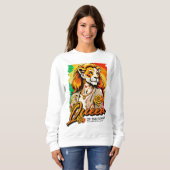 Sweatshirt Reine de la Jungle (Devant entier)