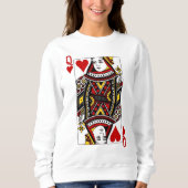 Sweatshirt Reine des Coeurs (Devant)
