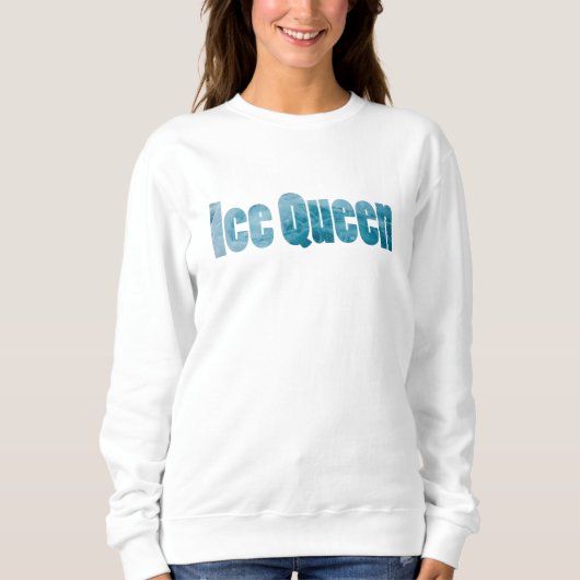 Sweatshirt Reine des glaces (Reine des glaces) (Devant)