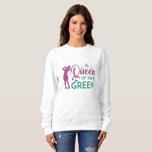 Sweatshirt Reine Du Vert (Devant entier)