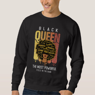 Sweatshirt Reine Noire Histoire Fév Pour Femmes Fort Bla