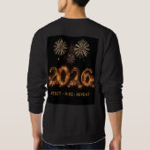 Sweatshirt Réinitialiser Élévation Répéter Motivation Concept (Dos)