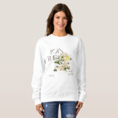 Sweatshirt Rejoignez la Danse de la Waggle Sauvez les Abeill (Devant entier)