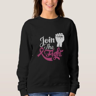 Sweatshirt Rejoignez La Lutte Contre Le Cancer Du Sein Sensib