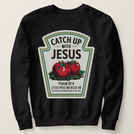 Sweatshirt Rejoindre Jésus (Design devant)