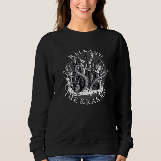 Sweatshirt Relâchez Le Kraken (Devant)