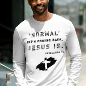 Sweatshirt Religion La normalité chrétienne ne revient pas Jé