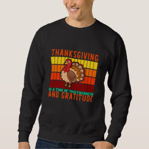Sweatshirt Remerciements Et Gratitude