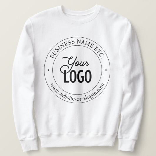 Sweatshirt Remplacement et personnalisation faciles du logo (Design devant)