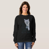Sweatshirt Renard arctique juste un garçon renard animal anta (Devant entier)