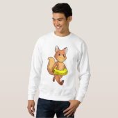 Sweatshirt Renard avec Lifebuoy (Devant entier)