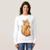 Sweatshirt Renard avec Lollipop (Devant entier)