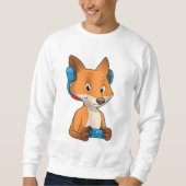 Sweatshirt Renard comme joueur avec Joystick (Devant)