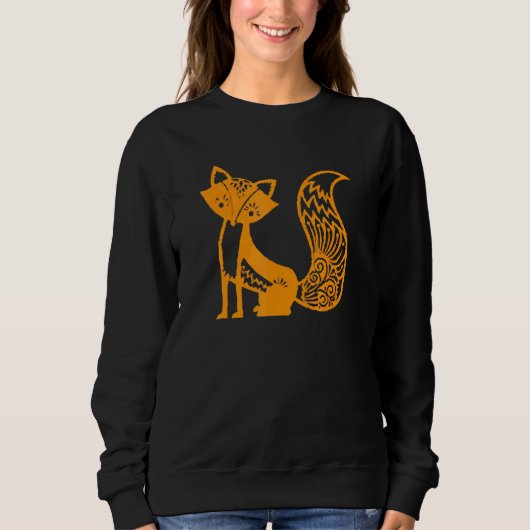 Sweatshirt Renard Mignon (Devant)