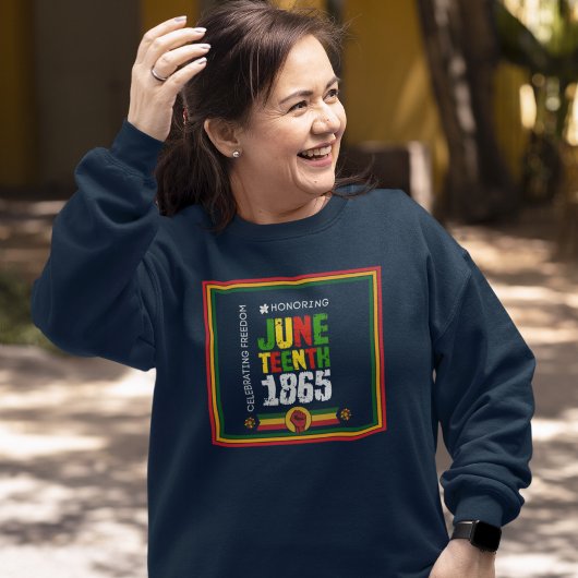 Sweatshirt Rendre hommage à la liberté du 11 juin 1865