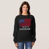Sweatshirt Renforcement de l'armée américaine (Devant entier)