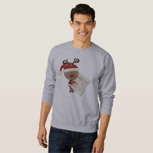 Sweatshirt Renne de Rudy vilain ou NIC (Devant entier)