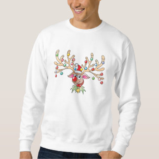 Sweatshirt Renne mignon de Rudolf avec des chemises de