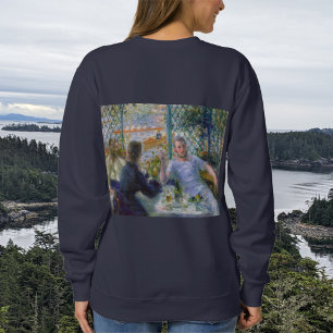 Sweatshirt Renoir Art Vintage - Déjeuner au Restaurant Fourna