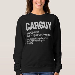 Sweatshirt Réparateur de voiture Mécanique Auto Racing Car Gu