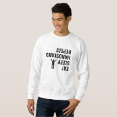 Sweatshirt Répéter le support de veille (Devant entier)