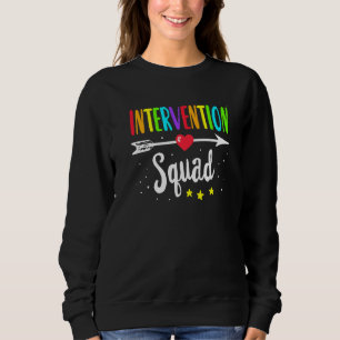 Sweatshirt Réponse de l’équipe T Intervention Enseignant Sq É