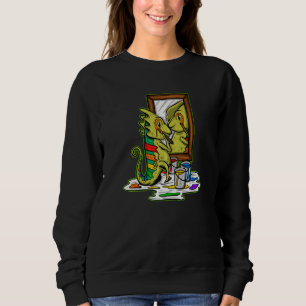 Sweatshirt Reptiles Panther Chameleon Couleur Changer Animal