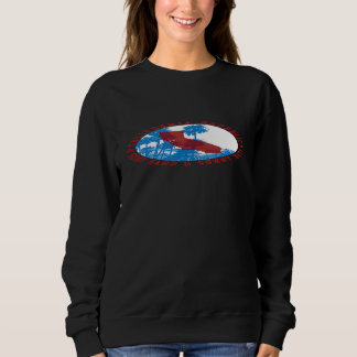 SWEATSHIRT RÉPUBLIQUE DE CALIFORNIE T SHIRT SURF SABLE ET SOL