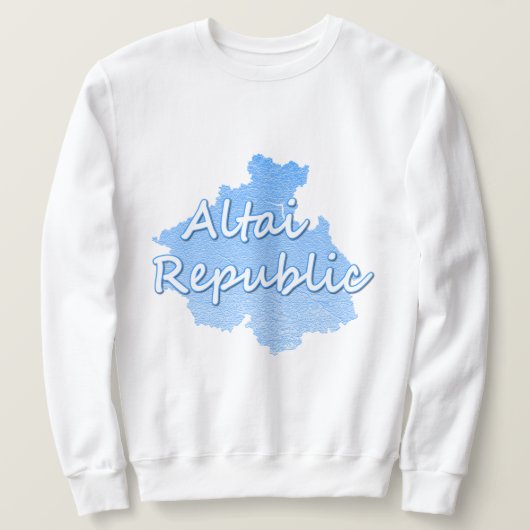 Sweatshirt République de l'Altaï (Design devant)