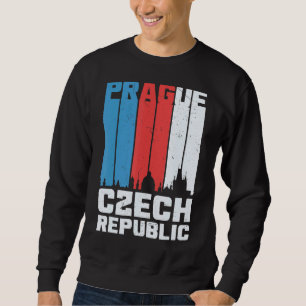 Sweatshirt République tchèque Prague Skyline Prague