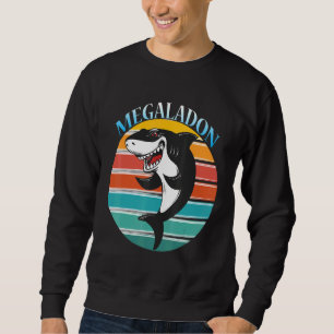Sweatshirt Requin meurtrier préhistorique Megalodon megalodon